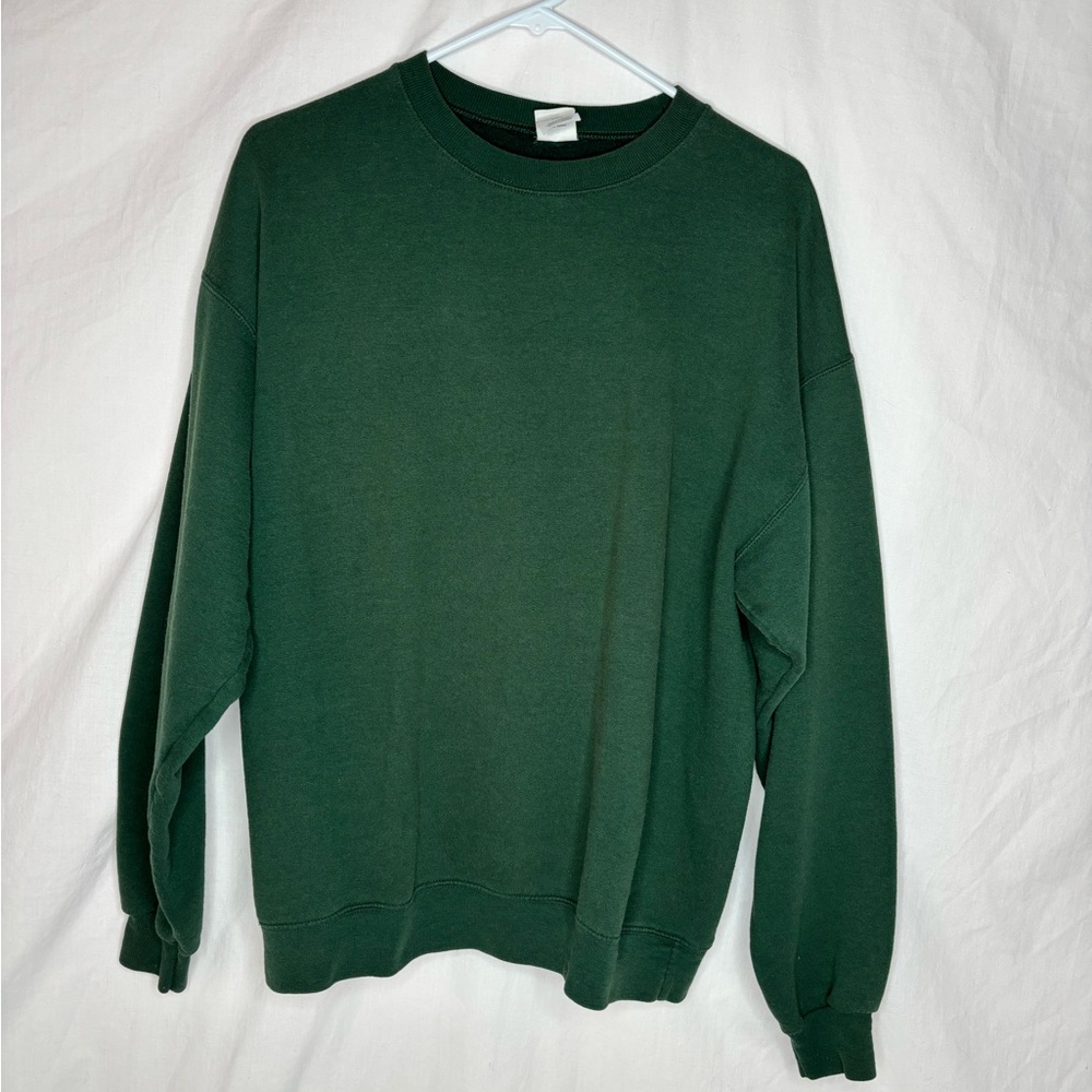 Hanes men’s ecosmart crewneck long sleeve sweatshirt sizeL unisex